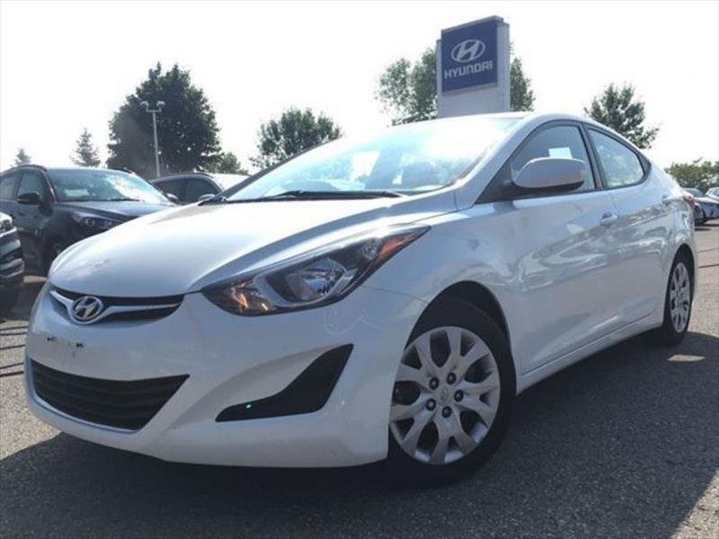 Photo of  2014 Hyundai Elantra GL  for sale at Clarington Hyundai in Bowmanville, ON