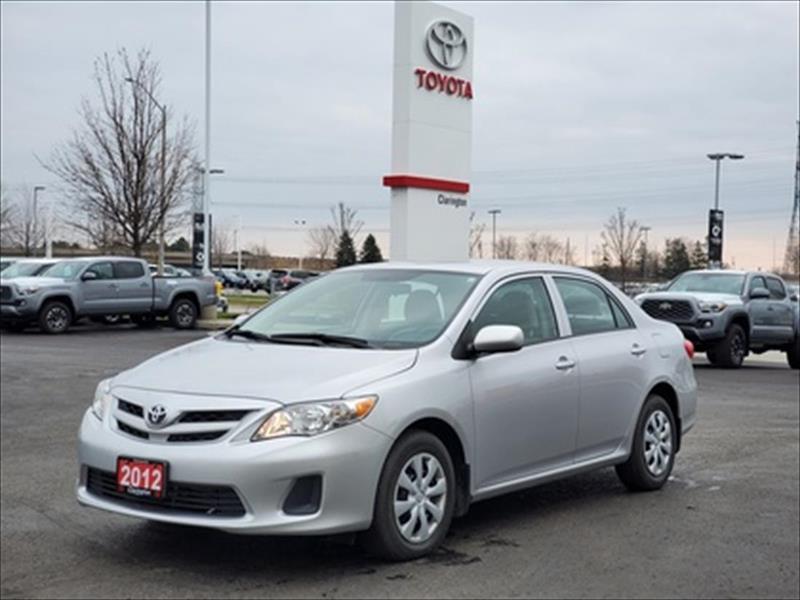 Photo of  2012 Toyota Corolla   for sale at Clarington Toyota in Bowmanville, ON