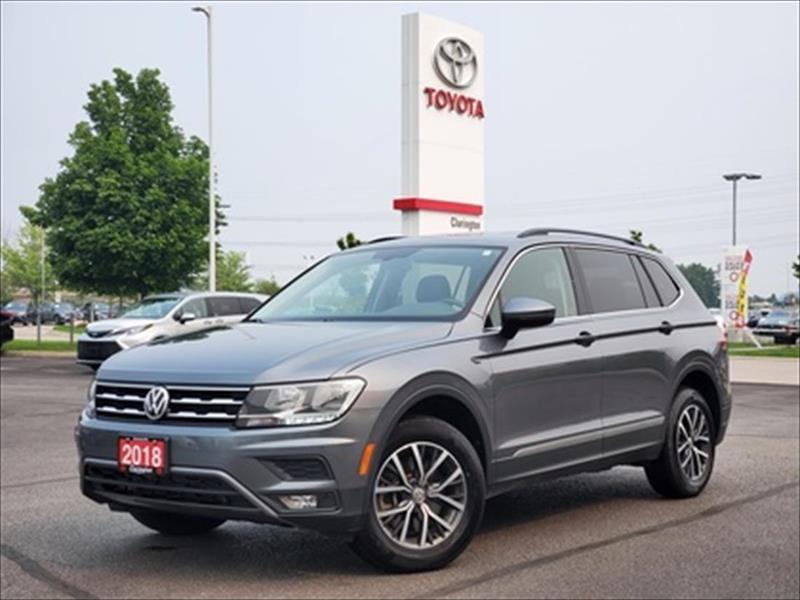 Photo of  2018 Volkswagen Tiguan   for sale at Clarington Toyota in Bowmanville, ON