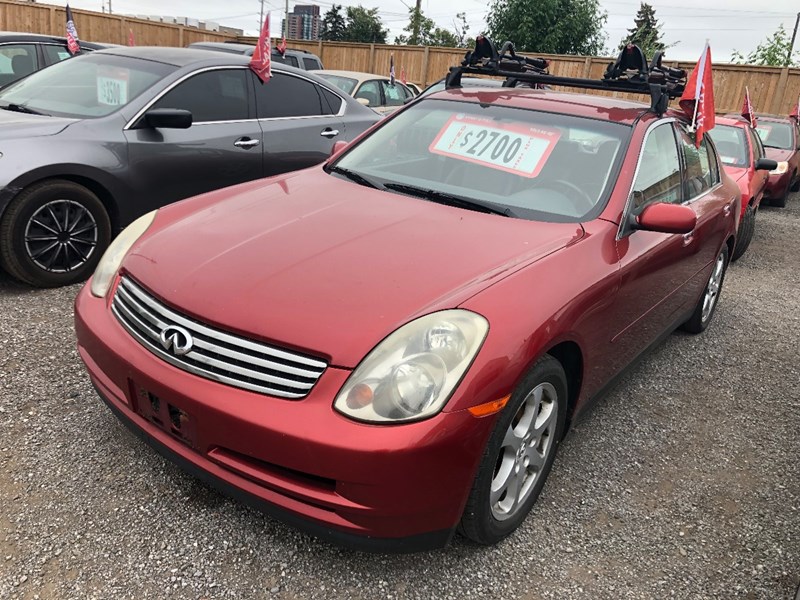 Photo of  2003 Infiniti G35 Sport  for sale at Kenny Ajax in Ajax, ON