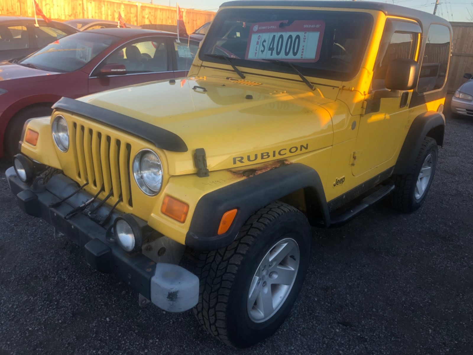 Photo of 2004 Jeep Wrangler Rubicon  for sale at Kenny Ajax in Ajax, ON