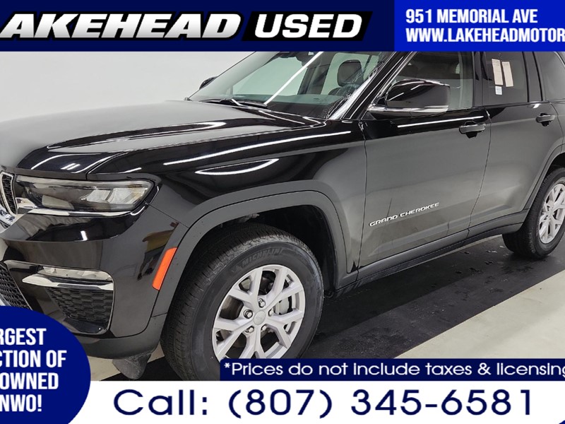 Photo of 2022 Jeep Grand Cherokee    for sale at Lakehead Motors Ltd in Thunder Bay, ON