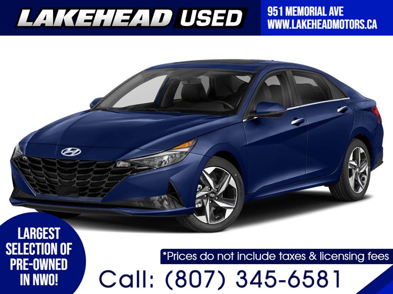 Photo of 2021 Hyundai Elantra   for sale at Lakehead Motors Ltd in Thunder Bay, ON