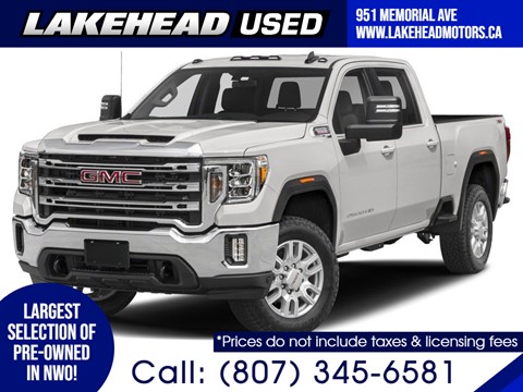 Photo of Used 2022 GMC SIERRA 2500HD   for sale at Lakehead Motors Ltd in Thunder Bay, ON