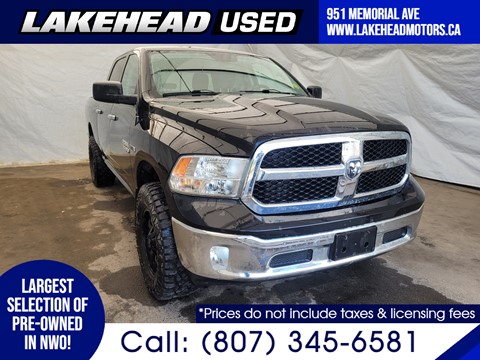 Photo of Used 2018 RAM 1500   for sale at Lakehead Motors Ltd in Thunder Bay, ON