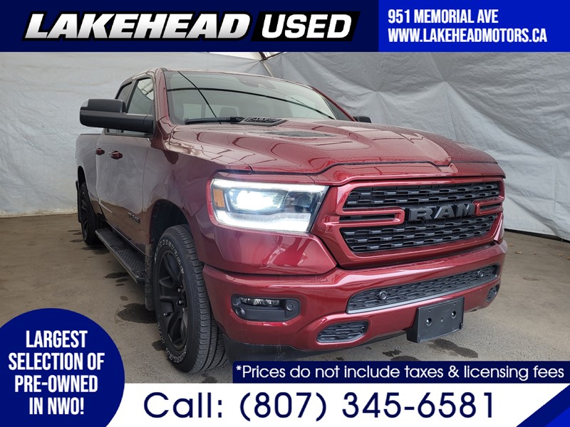 Photo of 2022 RAM 1500   for sale at Lakehead Motors Ltd in Thunder Bay, ON