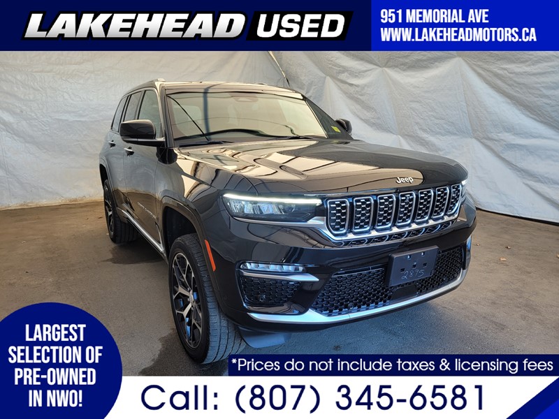 Photo of 2022 Jeep Grand Cherokee    for sale at Lakehead Motors Ltd in Thunder Bay, ON