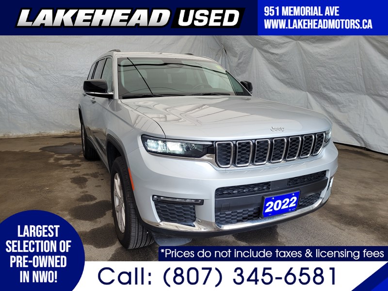 Photo of 2022 Jeep Grand Cherokee L   for sale at Lakehead Motors Ltd in Thunder Bay, ON