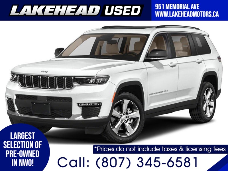 Photo of 2022 Jeep Grand Cherokee L   for sale at Lakehead Motors Ltd in Thunder Bay, ON