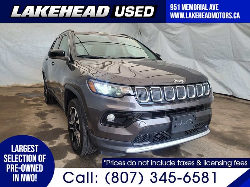 Photo of 2022 Jeep Compass   for sale at Lakehead Motors Ltd in Thunder Bay, ON