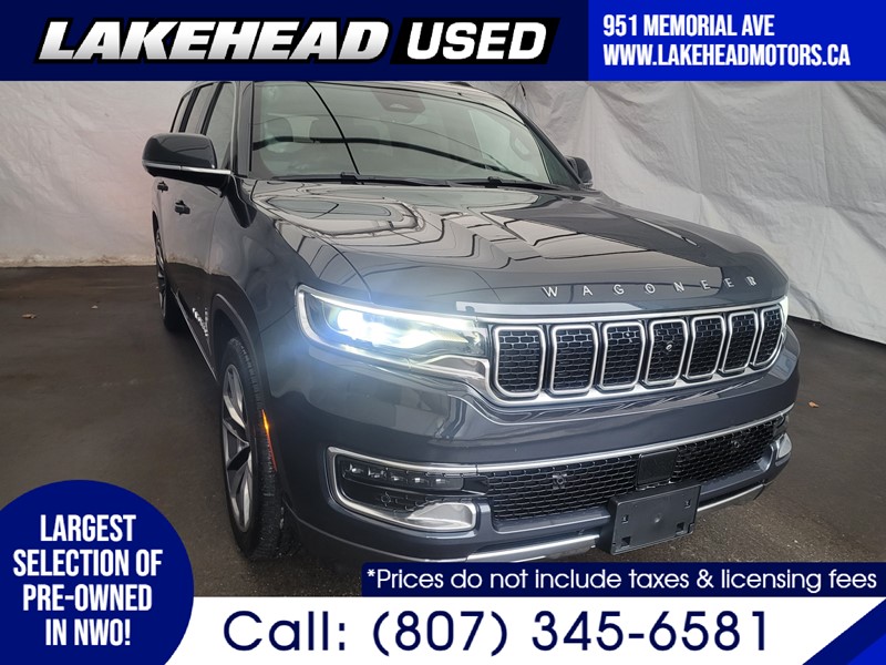 Photo of 2022 Jeep Wagoneer   for sale at Lakehead Motors Ltd in Thunder Bay, ON