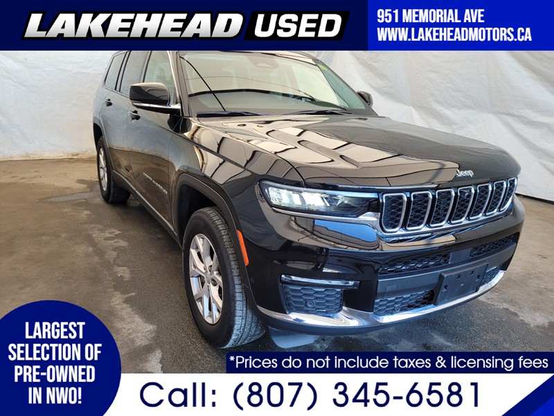 Photo of 2022 Jeep Grand Cherokee L   for sale at Lakehead Motors Ltd in Thunder Bay, ON