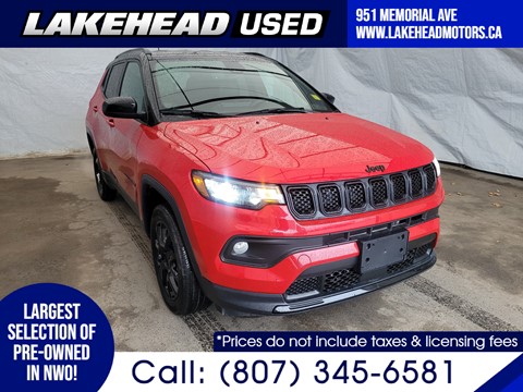 Photo of Used 2023 Jeep Compass   for sale at Lakehead Motors Ltd in Thunder Bay, ON
