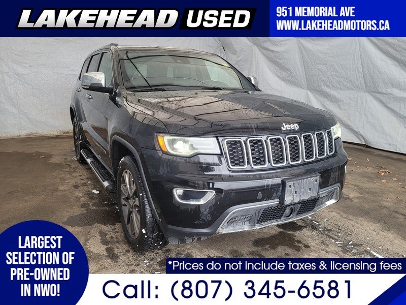 Photo of 2018 Jeep Grand Cherokee    for sale at Lakehead Motors Ltd in Thunder Bay, ON