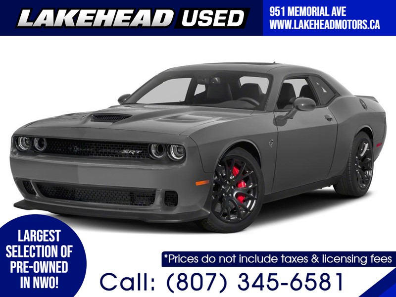 Photo of  2018 Dodge Challenger   for sale at Lakehead Motors Ltd in Thunder Bay, ON