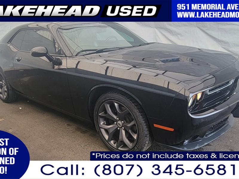 Photo of  2018 Dodge Challenger   for sale at Lakehead Motors Ltd in Thunder Bay, ON