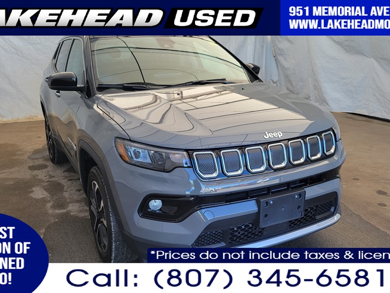Photo of  2022 Jeep Compass   for sale at Lakehead Motors Ltd in Thunder Bay, ON