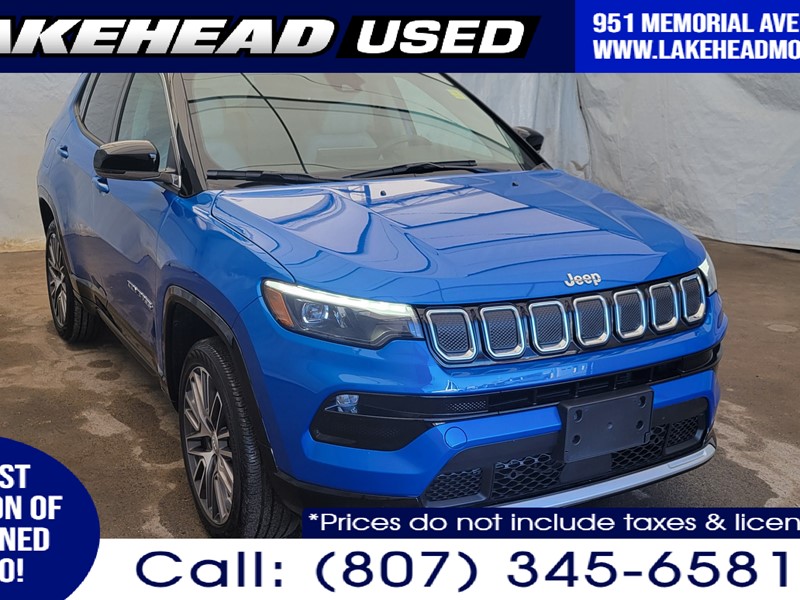 Photo of  2022 Jeep Compass   for sale at Lakehead Motors Ltd in Thunder Bay, ON