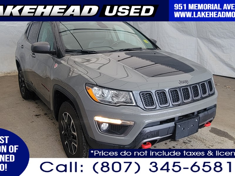 Photo of  2021 Jeep Compass   for sale at Lakehead Motors Ltd in Thunder Bay, ON