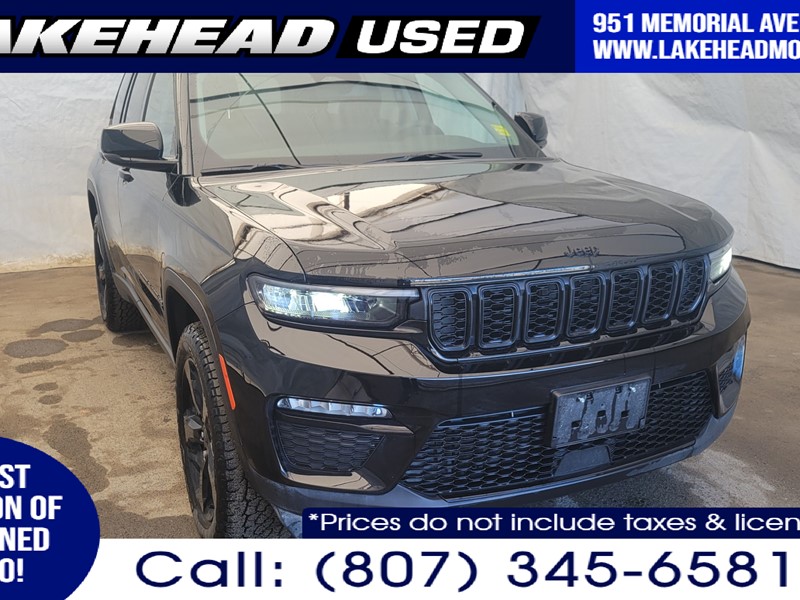 Photo of  2023 Jeep Grand Cherokee    for sale at Lakehead Motors Ltd in Thunder Bay, ON