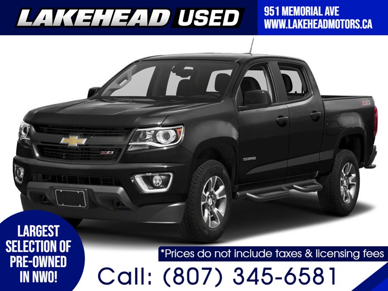 Photo of  2016 Chevrolet Colorado   for sale at Lakehead Motors Ltd in Thunder Bay, ON
