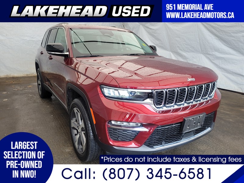 Photo of  2023 Jeep Grand Cherokee    for sale at Lakehead Motors Ltd in Thunder Bay, ON