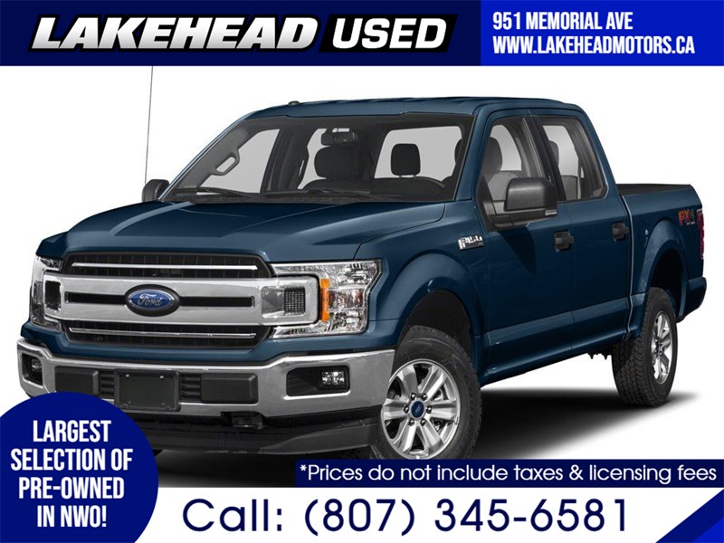 Photo of  2018 Ford F-150   for sale at Lakehead Motors Ltd in Thunder Bay, ON