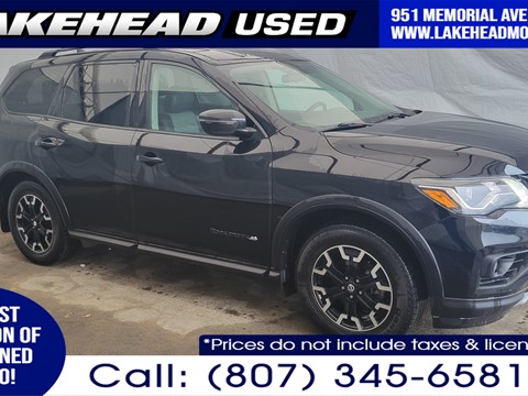 Photo of Used 2020 Nissan Pathfinder   for sale at Lakehead Motors Ltd in Thunder Bay, ON