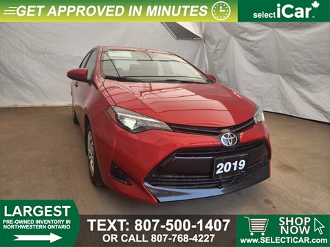Photo of Used 2019 Toyota Corolla   for sale at selectiCAR in Thunder Bay, ON