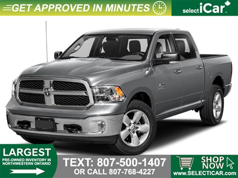Photo of Used 2021 RAM 1500 Classic   for sale at selectiCAR in Thunder Bay, ON