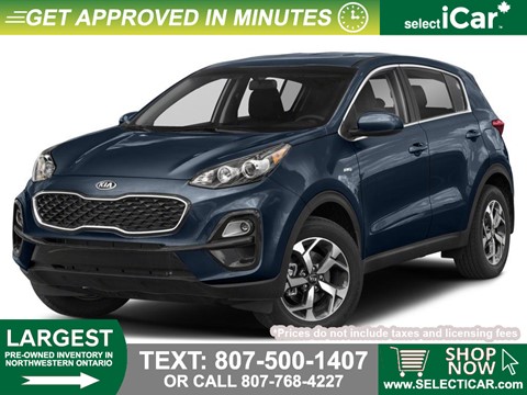 Photo of Used 2021 KIA Sportage   for sale at selectiCAR in Thunder Bay, ON