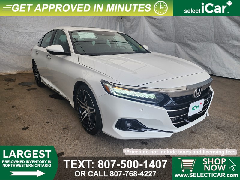 Photo of  2022 Honda Accord   for sale at selectiCAR in Thunder Bay, ON