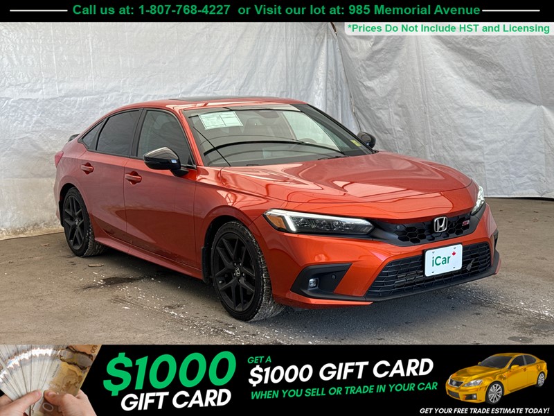 Photo of 2022 Honda Civic Si   for sale at selectiCAR in Thunder Bay, ON