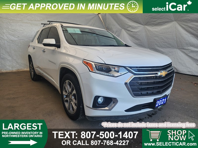 Photo of 2021 Chevrolet Traverse   for sale at selectiCAR in Thunder Bay, ON
