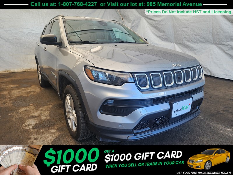 Photo of  2022 Jeep Compass   for sale at selectiCAR in Thunder Bay, ON