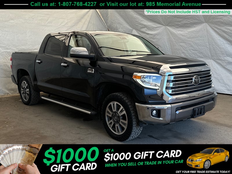 Photo of  2020 Toyota Tundra   for sale at selectiCAR in Thunder Bay, ON