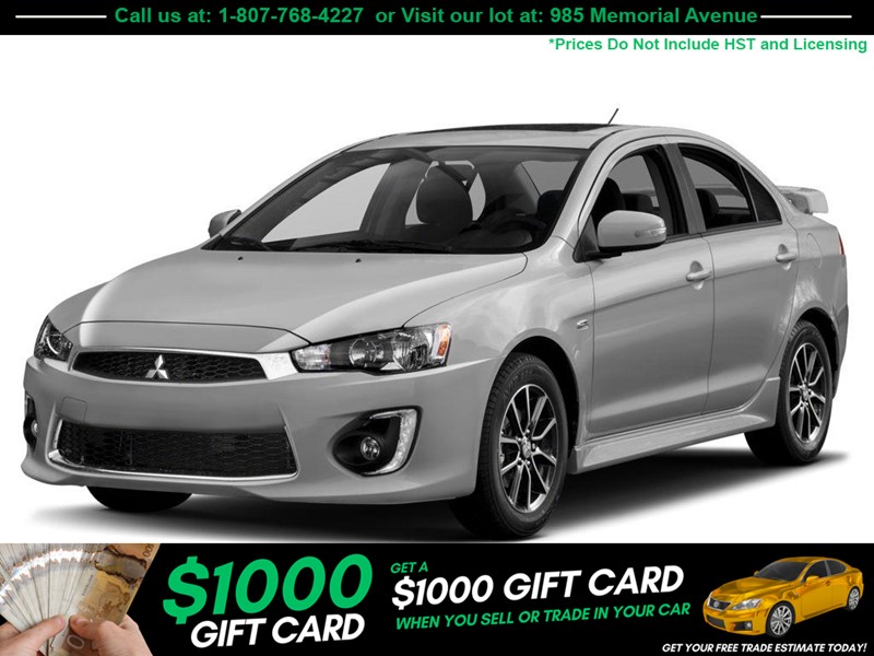 Photo of  2016 Mitsubishi Lancer   for sale at selectiCAR in Thunder Bay, ON