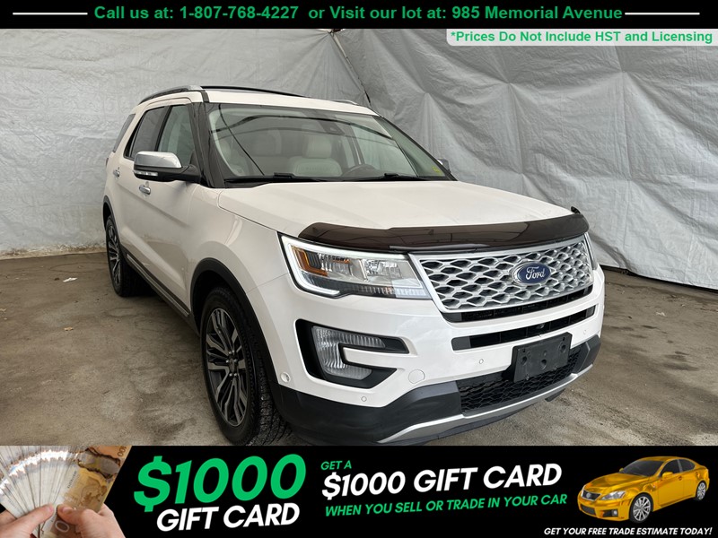 Photo of  2017 Ford Explorer   for sale at selectiCAR in Thunder Bay, ON