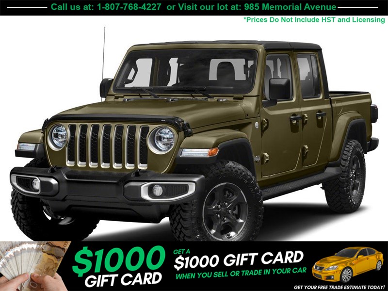 Photo of  2021 Jeep Gladiator   for sale at selectiCAR in Thunder Bay, ON